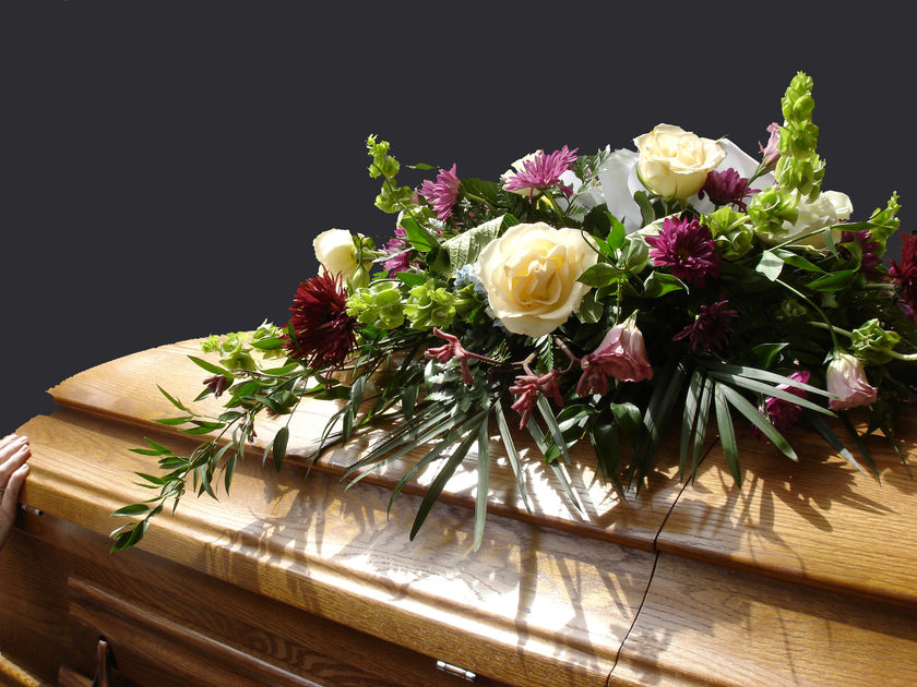 Girl Baby  Flora Funeral (Flowers Are Happy)